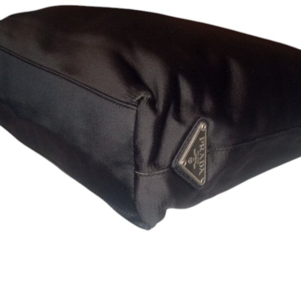 Prada Milano Mini Lucite Handle Satin Tote | GUC - Picture 6 of 12
